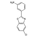 3-(5-chloro-1,3-benzoxazol-2-yl)aniline