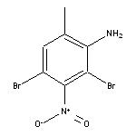 2,4-dibromo-6-methyl-3-nitroaniline