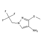 3-methoxy-1-(2,2,2-trifluoroethyl)-1H-pyrazol-4-amine HCl