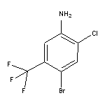 4-bromo-2-chloro-5-(trifluoromethyl)aniline