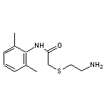 2-[(2-aminoethyl)thio]-N-(2,6-dimethylphenyl)acetamide HCl