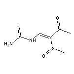 N-(2-acetyl-3-oxobut-1-enyl)urea