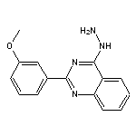 4-hydrazino-2-(3-methoxyphenyl)quinazoline