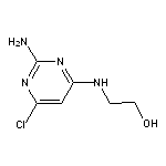 2-[(2-amino-6-chloropyrimidin-4-yl)amino]ethanol