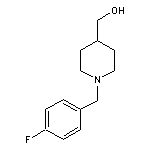 [1-(4-fluorobenzyl)piperidin-4-yl]methanol HCL