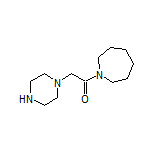 1-(1-Azepanyl)-2-(1-piperazinyl)ethanone