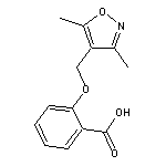 2-[(3,5-dimethylisoxazol-4-yl)methoxy]benzoic acid