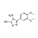 4-Amino-5-(3,4-dimethoxyphenyl)-4H-1,2,4-triazole-3-thiol