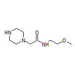 N-(2-Methoxyethyl)-2-(1-piperazinyl)acetamide