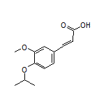 3-(4-Isopropoxy-3-methoxyphenyl)acrylic Acid