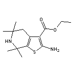 ethyl 2-amino-5,5,7,7-tetramethyl-4,5,6,7-tetrahydrothieno[2,3-c]pyridine-3-carboxylate