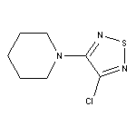 1-(4-chloro-1,2,5-thiadiazol-3-yl)piperidine