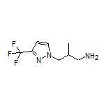 2-Methyl-3-[3-(trifluoromethyl)-1-pyrazolyl]-1-propanamine