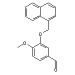 4-methoxy-3-(1-naphthylmethoxy)benzaldehyde