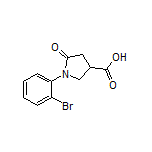 1-(2-Bromophenyl)-5-oxopyrrolidine-3-carboxylic Acid