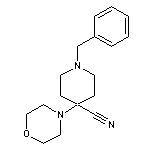 1-benzyl-4-(4-morpholinyl)-4-piperidinecarbonitrile