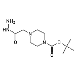 tert-butyl 4-(2-hydrazino-2-oxoethyl)tetrahydro-1(2H)-pyrazinecarboxylate