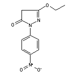 5-ethoxy-2-(4-nitrophenyl)-2,4-dihydro-3H-pyrazol-3-one