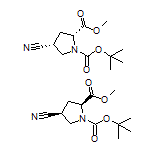 cis-Boc-4-cyano-D-proline Methyl Ester