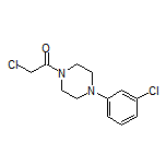 2-Chloro-1-[4-(3-chlorophenyl)-1-piperazinyl]ethanone