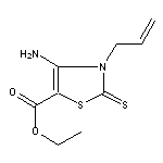 ethyl 3-allyl-4-amino-2-thioxo-2,3-dihydro-1,3-thiazole-5-carboxylate