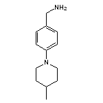 1-[4-(4-methylpiperidin-1-yl)phenyl]methanamine