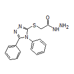 2-[(4,5-Diphenyl-4H-1,2,4-triazol-3-yl)thio]acetohydrazide