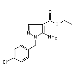 ethyl 5-amino-1-(4-chlorobenzyl)-1H-pyrazole-4-carboxylate