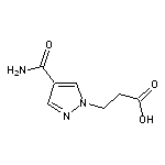 3-[4-(aminocarbonyl)-1H-pyrazol-1-yl]propanoic acid