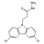 3-(3,6-dichloro-9H-carbazol-9-yl)propanohydrazide