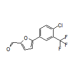 5-[4-Chloro-3-(trifluoromethyl)phenyl]furan-2-carbaldehyde