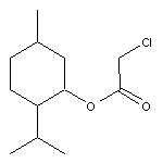 2-isopropyl-5-methylcyclohexyl 2-chloroacetate