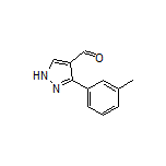 3-(m-Tolyl)-1H-pyrazole-4-carbaldehyde