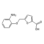 5-[(2-aminophenoxy)methyl]-2-furoic acid