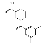 1-(3,5-dimethylbenzoyl)piperidine-3-carboxylic acid