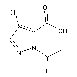 4-chloro-1-isopropyl-1H-pyrazole-5-carboxylic acid