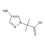 2-(4-amino-1H-pyrazol-1-yl)-2-methylpropanoic acid HCl