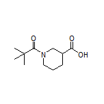 1-Pivaloylpiperidine-3-carboxylic Acid