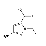 3-amino-1-propyl-1H-pyrazole-5-carboxylic acid HCl