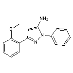 3-(2-methoxyphenyl)-1-phenyl-1H-pyrazol-5-amine