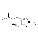 3-(1-ethyl-3-methyl-1H-pyrazol-4-yl)alanine HCl