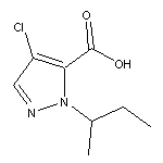 1-sec-butyl-4-chloro-1H-pyrazole-5-carboxylic acid