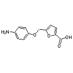 5-[(4-aminophenoxy)methyl]-2-furoic acid