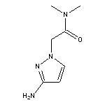 2-(3-Amino-1-pyrazolyl)-N,N-dimethylacetamide