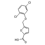 5-[(2,5-dichlorophenoxy)methyl]-2-furoic acid