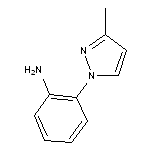 2-(3-methyl-1{H}-pyrazol-1-yl)aniline HCL