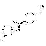 [4-(5-methyl-1,3-benzoxazol-2-yl)cyclohexyl]methylamine