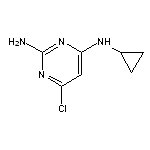 6-chloro-N-cyclopropylpyrimidine-2,4-diamine