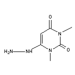 6-hydrazino-1,3-dimethylpyrimidine-2,4(1H,3H)-dione