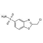 2-(chloromethyl)-1,3-benzoxazole-5-sulfonamide